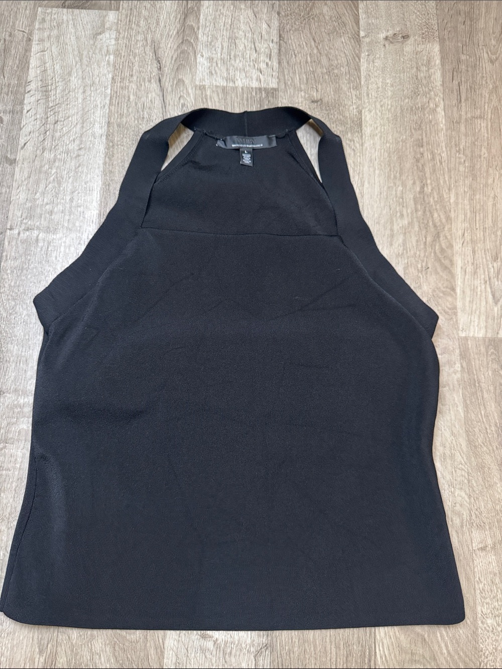 Black House White Market Black Halter Large.